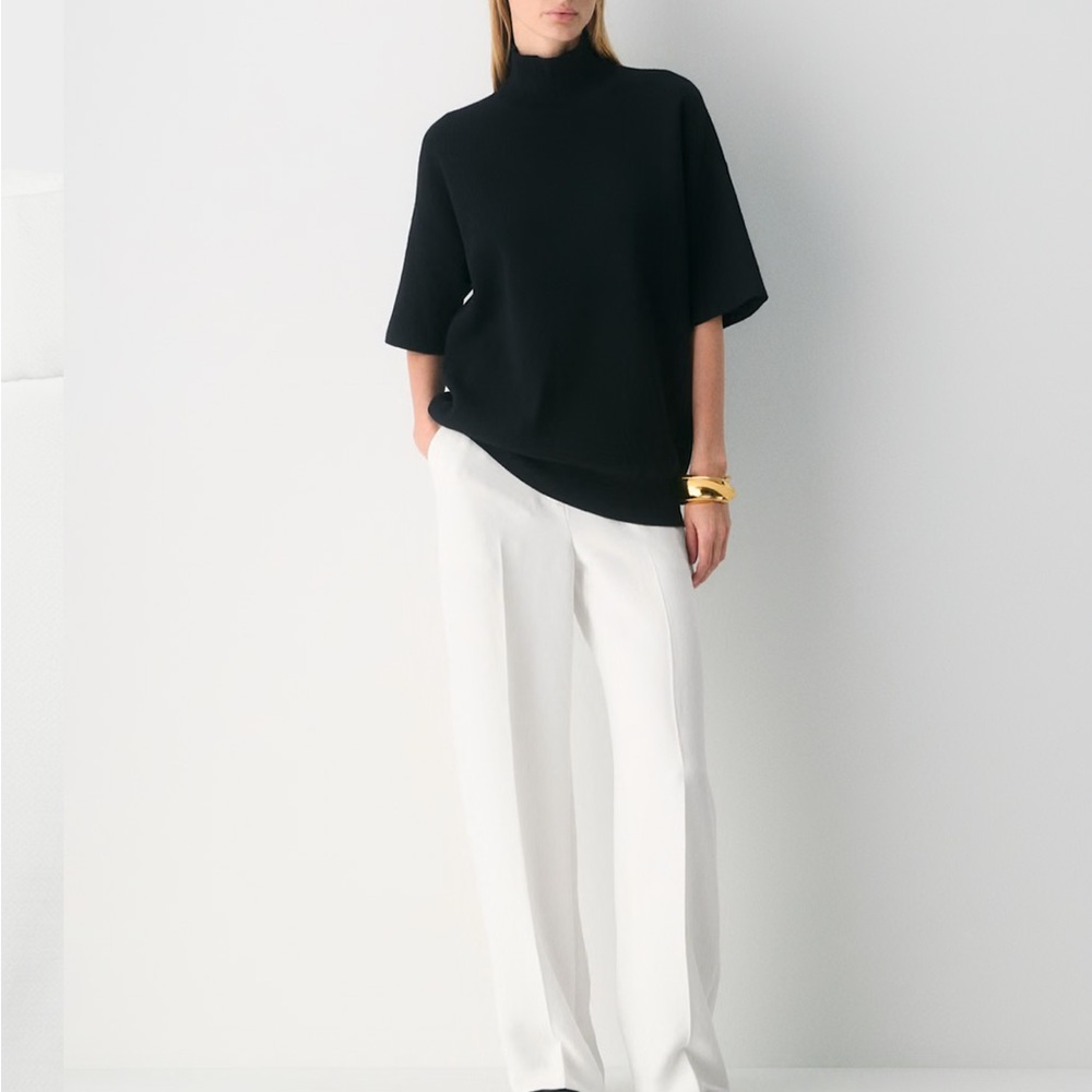 Aritzia Limitless Pant - Crepette size 8 white